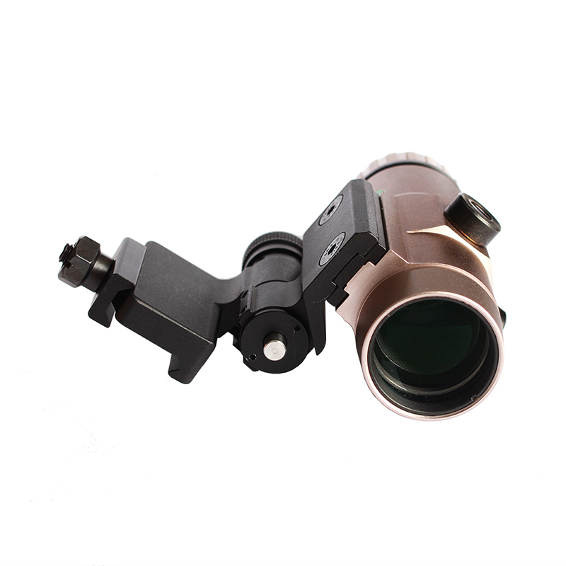 VMX-3T magnifier Sight Switch to Side QD Mount Holographic TAN